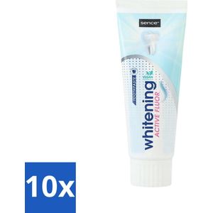 Sence - Whitening - Tandpasta - Met Fluor - 75 ml - Bulkverpakking - 10 stuks