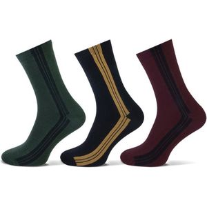 Sokken Teckel | limited edition | gestreepte sokken | 3-pack
