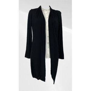 Angelle Milan - Casual vest - Zwart - Travelstof - Maat S - In 5 maten verkrijgbaar