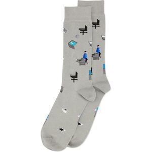 Alfredo Gonzales unisex sokken the office grijs