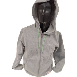RUSSELL ATHLETIC/ HOODY/ LONG ZIPPER / DARK GREY -M