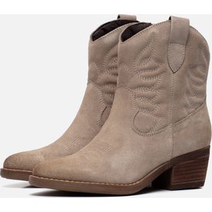 Cellini Cowboylaarzen beige Suede - Maat 41