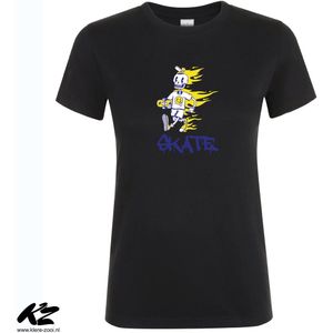 Klere-Zooi - Skate - Dames T-Shirt - 3XL