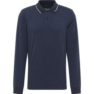 Mustang T-shirt donkerblauw met lange mouwen - maat M