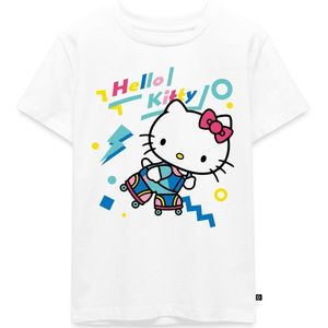 Hello Kitty Jaren 90 Stijlen Met Rolschaatsen Premium T Shirt Kinderen