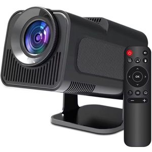 Mini Beamer 4K - Draagbare Projector - 390ANSI - ANDROID 11.0 - NETFLIX - Zeer helder - Ingebouwde Audio