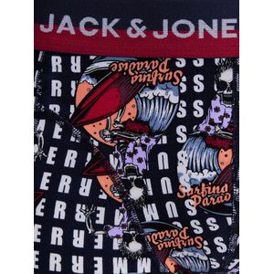 Jack & Jones Korte short - 3 Pack Grey/Blue - maat L (L) - Heren Volwassenen - Katoen/elastaan- 12199642-L