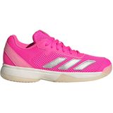 adidas Uniseks-Kind Courtflash Kids Tennis Shoes, Lucid Pink/Silver Metallic/Bliss Pink, 31 EU
