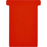 Planbord t-kaart a5548-322 77mm rood | Pak a 100 stuk