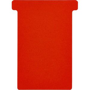 Planbord t-kaart a5548-322 77mm rood | Pak a 100 stuk