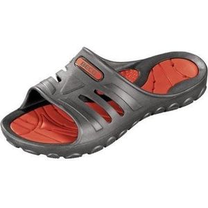 Beco Slippers Grijs/rood Unisex Maat 45