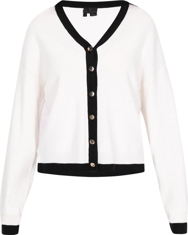 DreiMaster - Classic Look - Gebreid Vest - Zwart