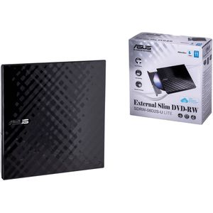 ASUS SDRW-08D2S-U Lite optisch schijfstation DVD±RW Zwart