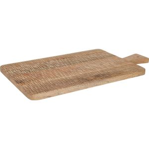 JENS Living Borrelplank - Serveerplank - Mango hout - Naturel - 45 x 25 cm