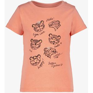 TwoDay meisjes T-shirt met panters roze - Maat 92