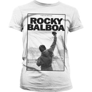 Rocky Dames Tshirt -L- Balboa It Ain't Over Wit