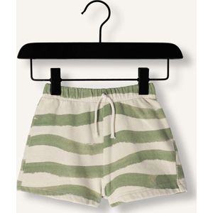 PLAY UP Printed Fleece Shorts Broeken Unisex - Groen - Maat 68