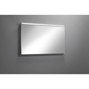 Royal plaza Merlot spiegel 100x60 cmLED verlichting en dimmer zilver