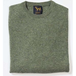 Osborne Knitwear Trui met ronde hals - Sweater heren in Lamswol - Pullover Heren - Landscape - M