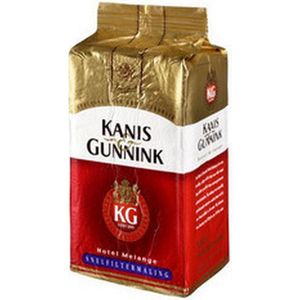 Kanis & Gunnink Koffie snelfiltermaling rood 1000gr DSx6