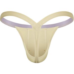 SUKREW Bubble Thong Cappuccino - MAAT XS - Heren Ondergoed - String voor Man - Mannen Thong