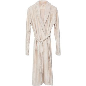 Timboo badjas - maat XL - Frosted almond