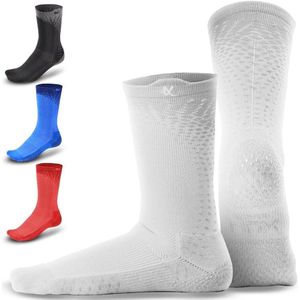 [VERBETERD] Anti-Slip Voetbal Grip Sokken LUX V2 met GripArray™ Antislip Grips Technologie voor Mannen/Jongens/Jeugd