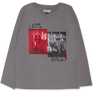 Tuc Tuc Let´s Rock Together T-shirt Met Lange Mouwen Grijs 12 Years Jongens
