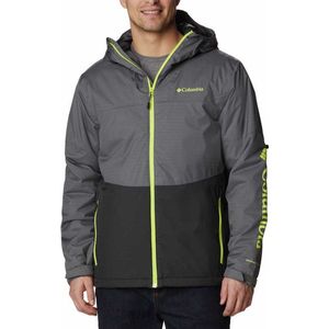 Columbia Point Park™ Regenjack Met Volledige Rits Grijs XL Man