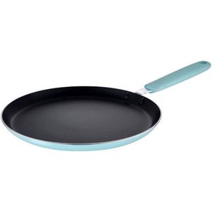 Oneiro’s Luxe Pannenkoekpan - mint – ø24 x H 1,8 cm – koken – tafelen – keuken – koekenpan – inductie – gas – potten – pannen