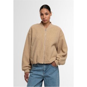 Urban Classics - Structured Bomber Jacket - Beige - Dames
