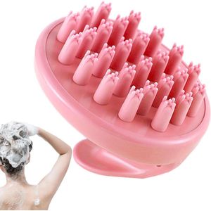 Haarborstel - Scalp Massager - Haarverzorging - Hoofdhuid Borstel - Hoofdmassage Brush - Hoofdhuid Massage Borstels - Siliconen Massageborstel Voor De Haren - Shampoo Massageborstel - Shampoo Borstel - Voor Haargroei En Anti Roos