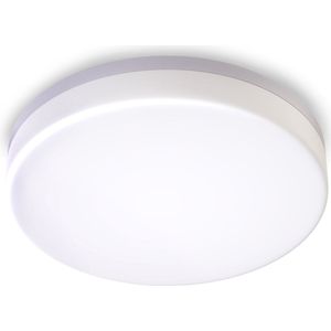 B.K.Licht - Badkamerlamp - IP54 - Ø22cm - 3.000K - 1.500Lm - 13W badkamerverlichting