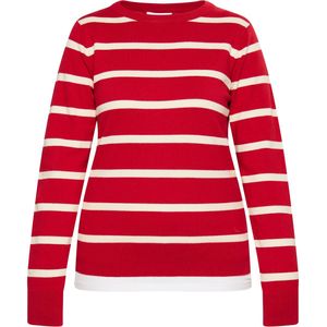 usha - Gebreide Trui - Streifendesign - Viskosegemisch