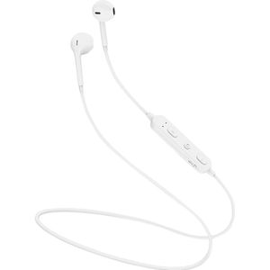 Sport Oortjes Draadloos Met Microfoon - Handsfree bellen - Waterbestendige oordopjes - Wit