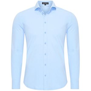 Travel Overhemd – Lange Mouw | Mi Piace – RM202010 Light Blue - Light Blue / M