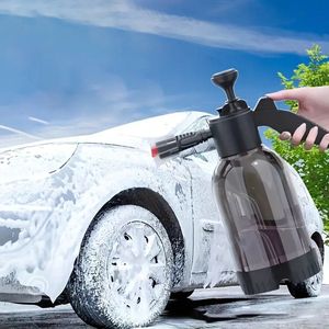 auto wassen - was set - waterpomp - met wasborstel - schoonmaakset