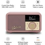 Roberts - Revival Petite 2 - Mini DAB+ FM Radio - Zwart - Met Bluetooth