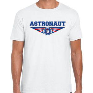 Astronaut t-shirt heren - beroepen / cadeau / verjaardag S