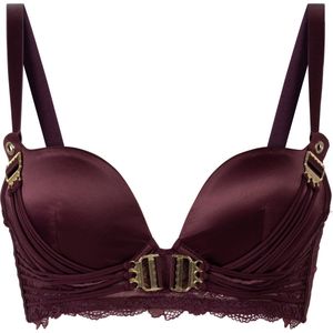 Hunkemöller - Avela - Voorgevormde Longline Beugel Bh - Rood