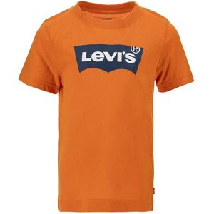 Levi´s ® Kids Batwing T-shirt Met Korte Mouwen Oranje 14 Years Jongens,Meisjes