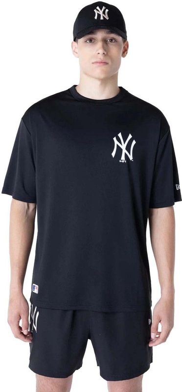 New Era - League Essentials - T-shirt - Zwart - Volwassen
