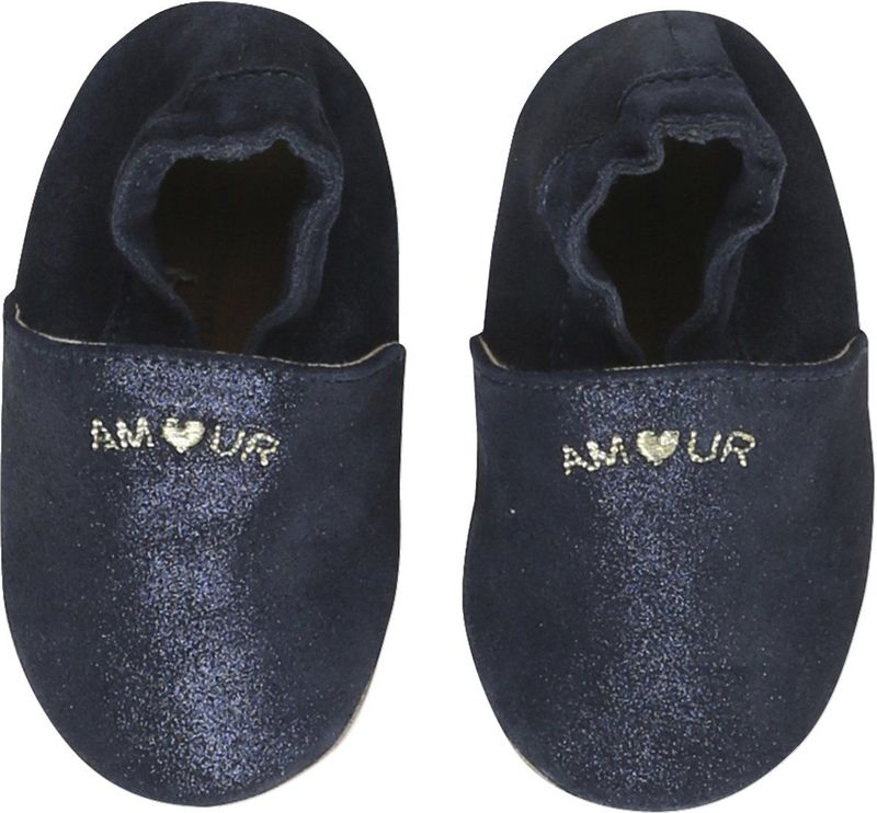 Elastische Schoentjes - Marineblauw - Chaton - Babyschoentjes