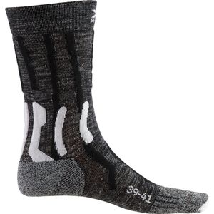 X-socks Wandelsokken Trek X Nylon/wol Zwart/grijs Maat 37/38