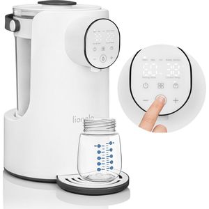 Lionelo Babypresto - Melkbereidingsmachine - 24u Warmhoudfunctie - 2L Glazentank - Temperatuurregeling 35-100°C - LEDdisplay met huidige temperatuur - Melkwarmer