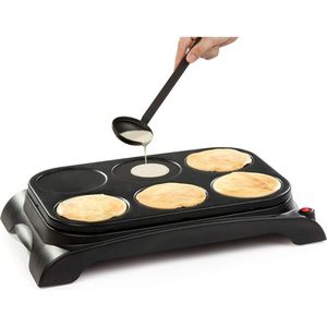 ApexArte® Poffertjespan Electrisch - Poffertjesmaker - Poffertjespannen - Zwart