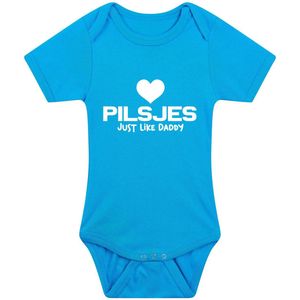 Love Pilsjes just like daddy Jongens Rompertje | romper | baby | babykleding | babyrompertje | kado | cadeau