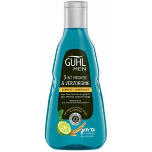 Guhl - 3-in-1 Shampoo - Freshness & Care Man - 250 ml - 1 stuk