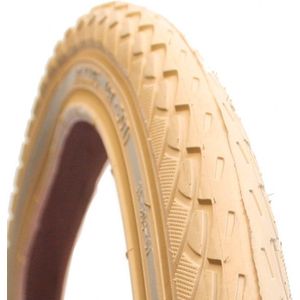 Buitenband Deli Tire S-206 24 x 1.75 / 47-507 BMX - créme met reflectie