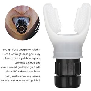 Longtrainer professionele spiertrainer voor longcapaciteit ademhalingstherapie mannen vrouwen